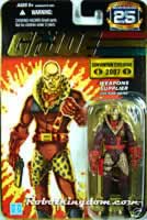 GI JOE 25TH ANN SDCC COMIC-CON GOLD DESTRO PIMP DADDY